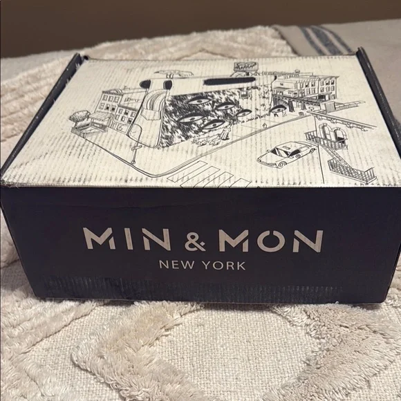 Min&Mon anastasio mini handbag w/matching embroidered strap,wallet,keychain - Picture 15 of 15